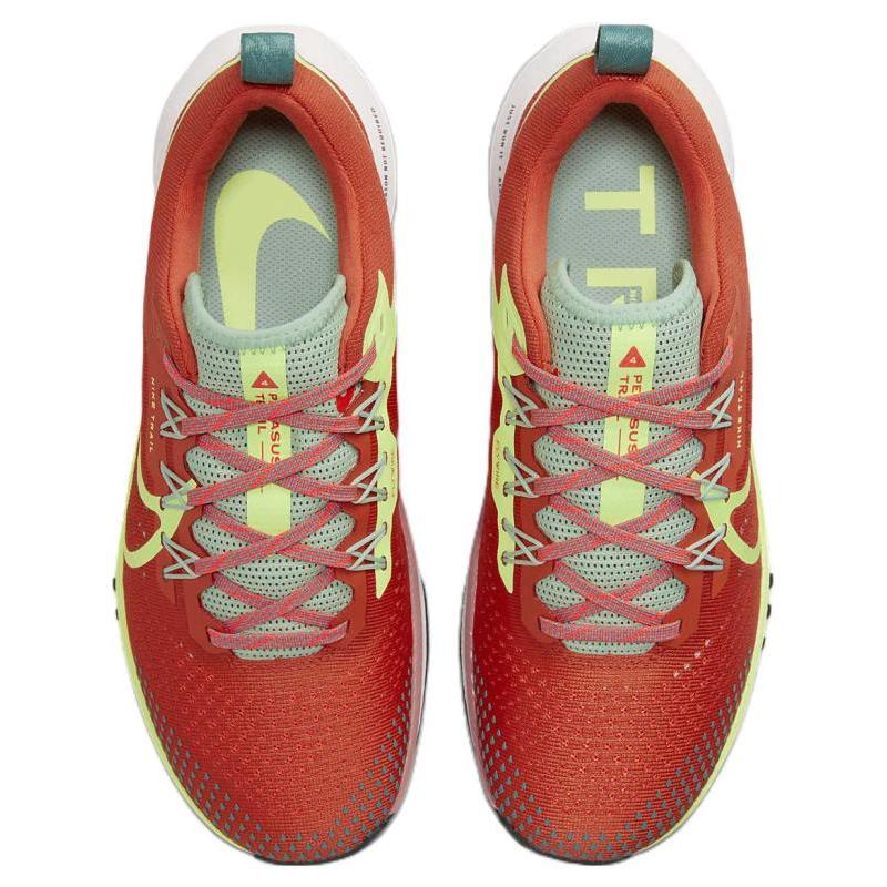 Nike React Pegasus Trail 4 Mantra Orange Enamel Green Bicoastal Ghost Green Women's Sneakers DJ6159-801