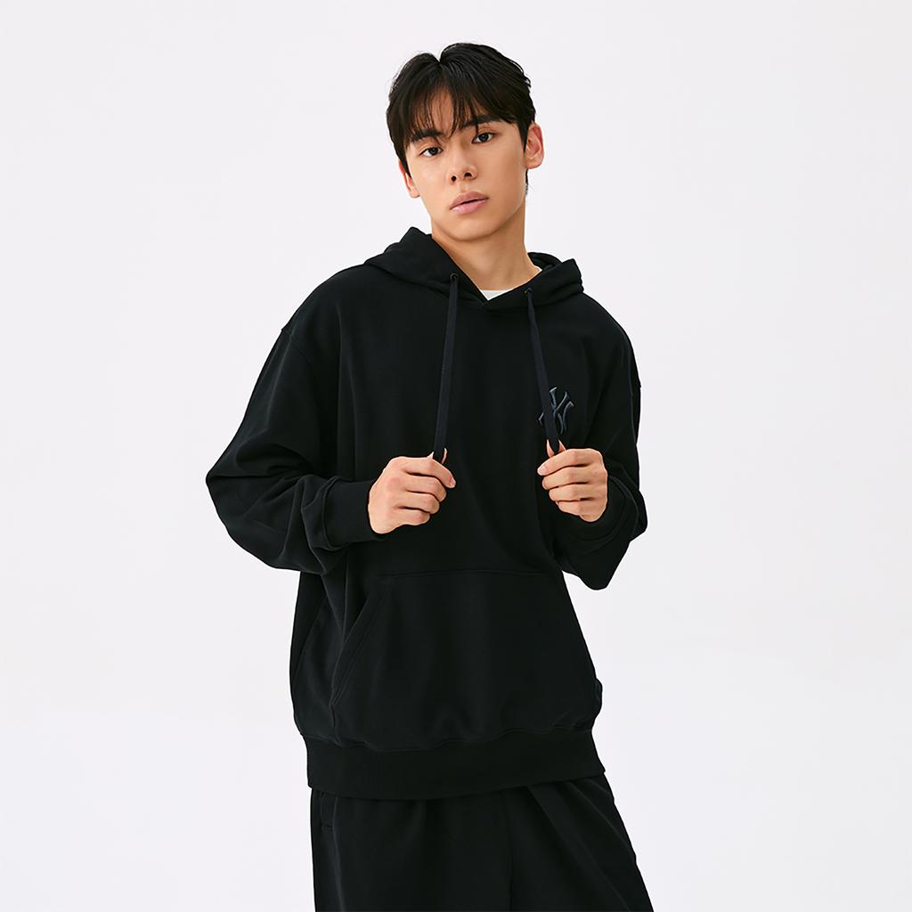 New MLB MONOGRAM Collection New York Yankees 25FW Sweatshirt Unisex Standard 3AHDM0454-50BKS