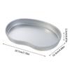 1Pcs Stainless Steel Nail Art Equipment Plate Doctor Surgical Dental Tray False Nails Dish Tools Cosmetic Storage Tray