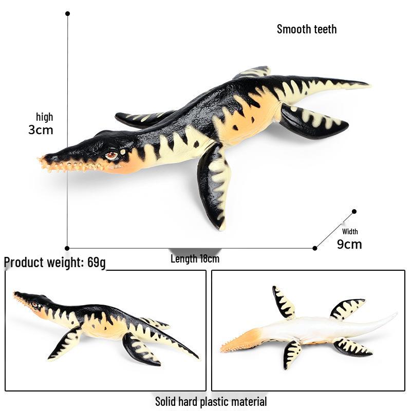 Jurassic Marine Dinosaur Model Toy - Mosasaurus & Tylosaurus