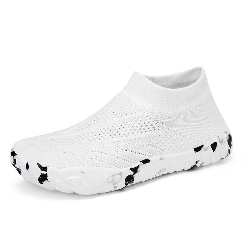 Large size outdoor beach shoes fly-woven mesh breathable swimming shoes creek shoes socks shoes wading shoes 36