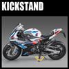 New 1/9 BWM S1000RR Large Size Simulation Alloy Motorcycle Model Shock Absorbers Carrying Lighting Collection Toy Car Kid Gift