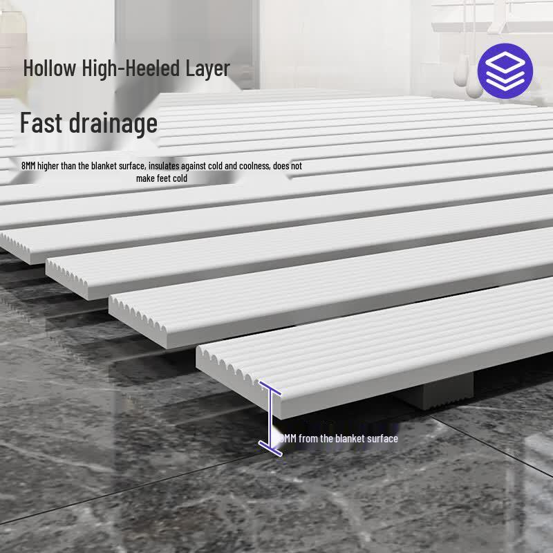 Baineng Non-Slip PVC Shower and Bath Mat