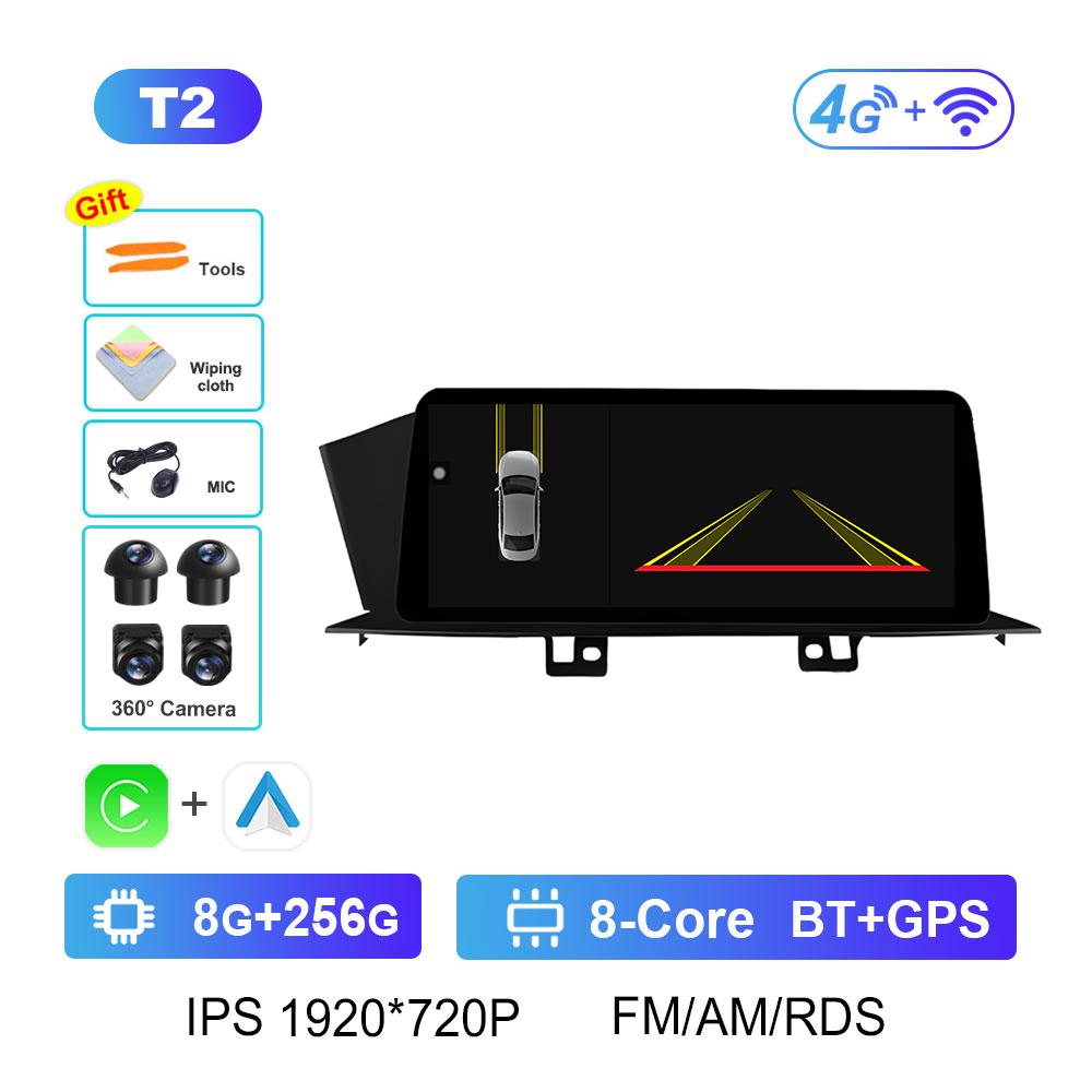 for Honda Accord 9 2.0L 2014 2015 2016 - 2017 Wireless Carplay Car Video Audio Multimedia Player Cooling fan DSP Stereo No 2 din