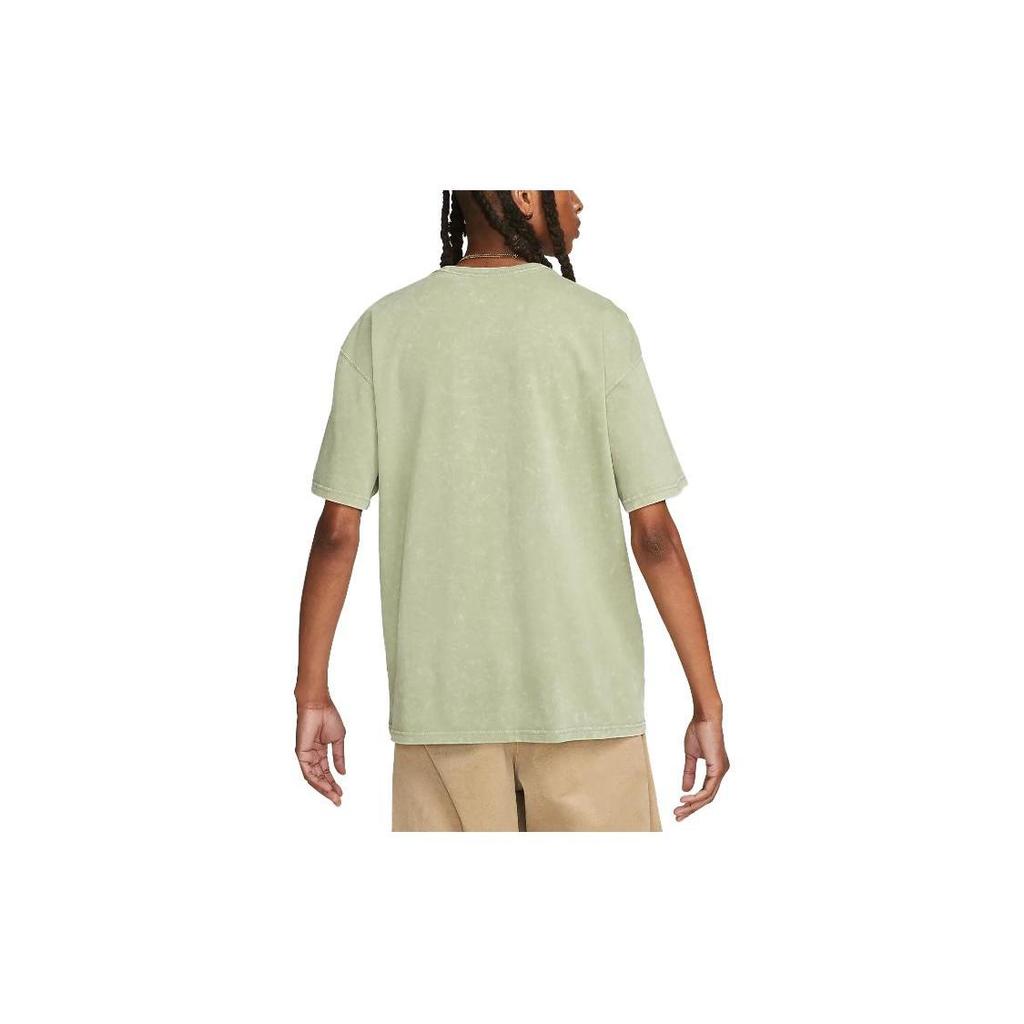 Nike T-Shirts Herren Matcha Rundhals Mittlere Normale Passform DZ2899-386