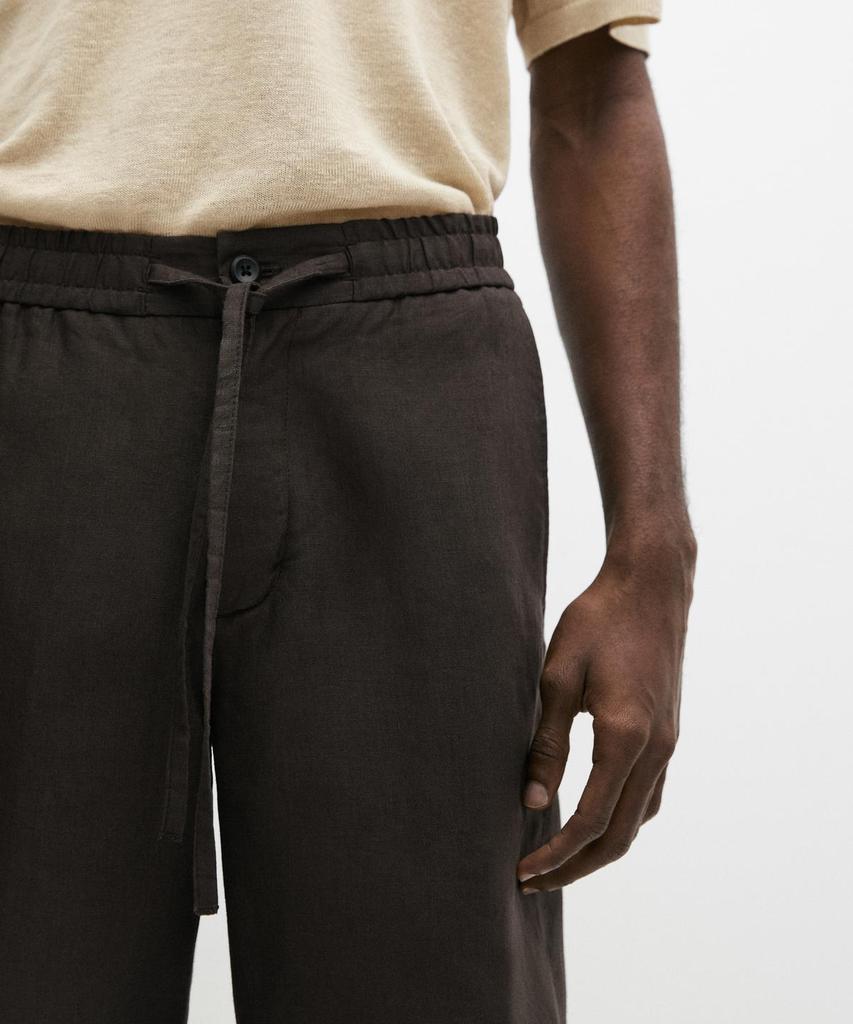 Masimodutti 100% Linnen Bermuda Shorts