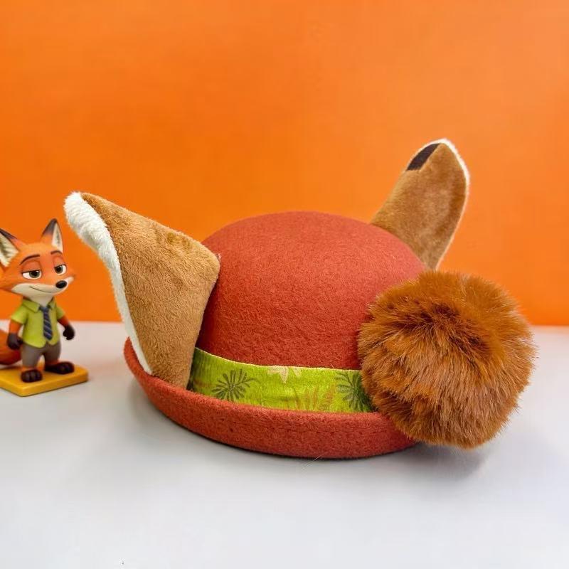 Cartoon Ears Hat - Children's Cute Round-top Hat - Crazy Animal City Hat - Hat