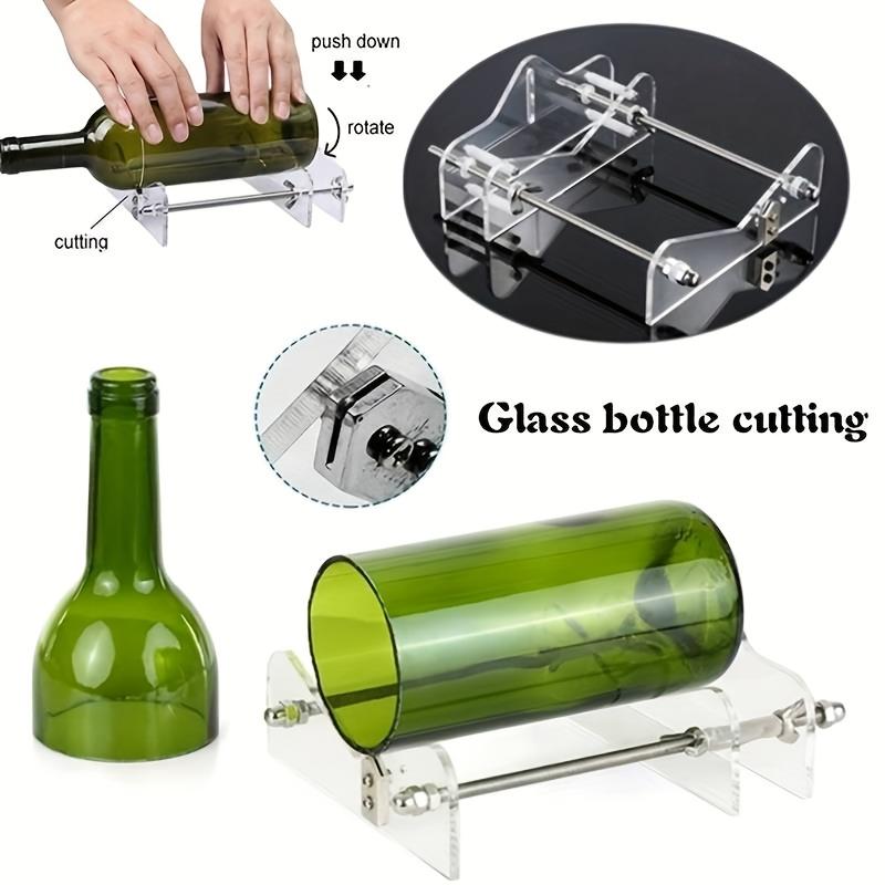 Glass Bottle Cutting Kit - No Electricity Needed, A Set of Tools for Cutting Glass, Ideal for Craft Projects.