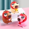 Novelty Capybara Big Eyeball Pinch Doll Funny Capybara Squeeze Ball Toys  Girl Toy