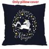 Pillow Unicorn Case Cute Cartoon Print Home Living Room Sofa Car Cushion Gift