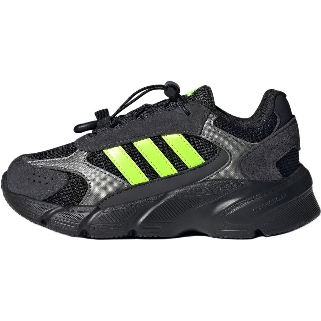 Adidas Crazychaos 2000 Suede Retro Comfortable Durable Low-Top Casual Shoes Kids Sneakers Black IH0912