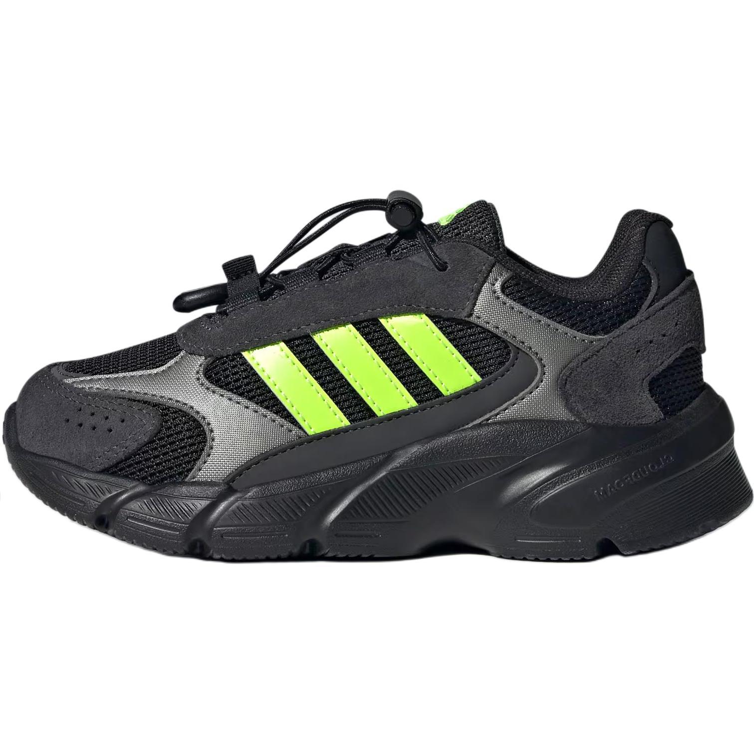 

Adidas Crazychaos 2000 Suede Retro Comfortable Durable Low-Top Casual Shoes Kids Sneakers Black IH0912 28