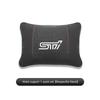 For Subaru BRZ Crosstrek Legacy XV Forester WRX 2006 STI Suede Car Neck Pillow Headrest Lumbar Support Pillow Spine Protect Key foi0