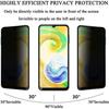 [2 Pieces] Anti-spy Tempered Glass for Samsung Galaxy A15 4G-5G - Shockproof Protection