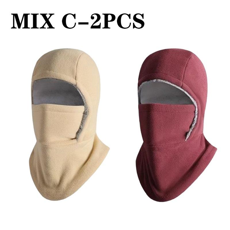 Winter Warm Hat Outdoor CyclingFaceMask Skiing HikingFleece Lined Thick Neck Protector for Cold WeatherWindproof and Thermal Hat