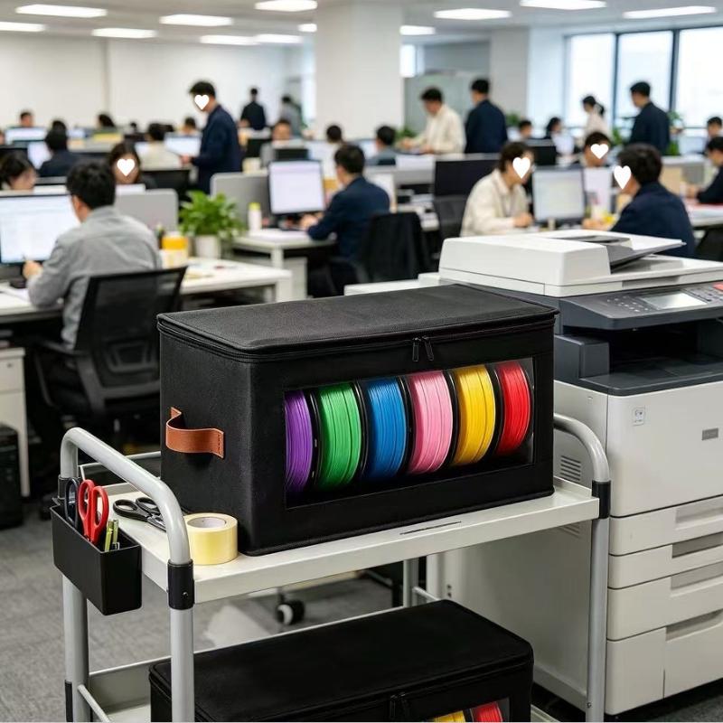 1Pc 3D Printer Filament Storage Bag Filament Storage Bag Cover 3D Printing Accessories Holder Rack For Home Office Workshop