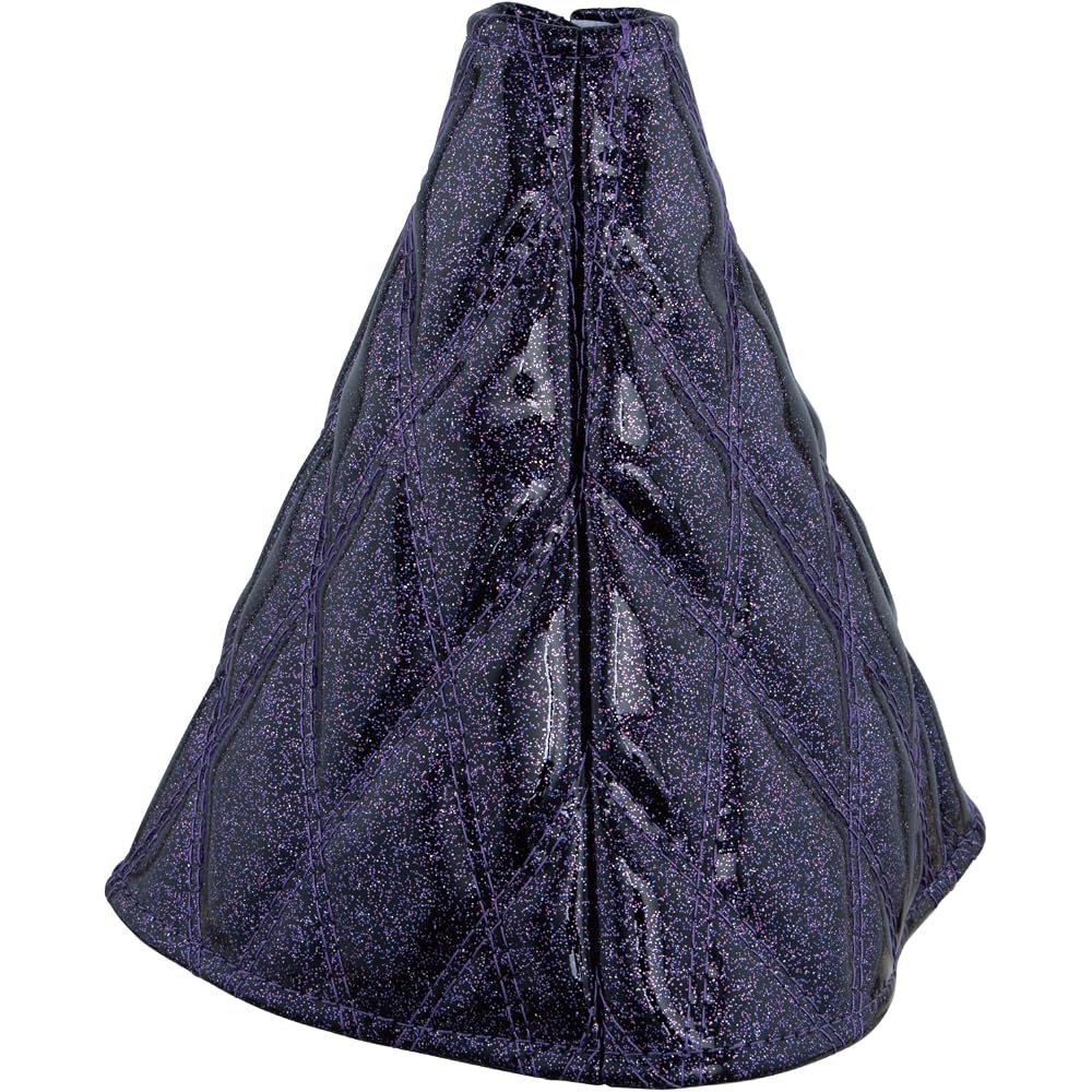 Jet Inoue Mocomoco Boot Cover Double Stitch Purple Metallic 508145