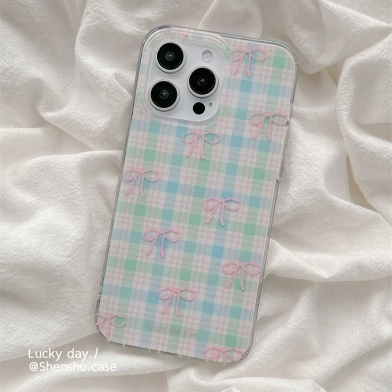 

Ins Style Pattern Three-dimensional Pearl Suitable IPhone 16 Promax Phone Case Apple 15 Small Fresh High-end Feeling iPhone16Pro