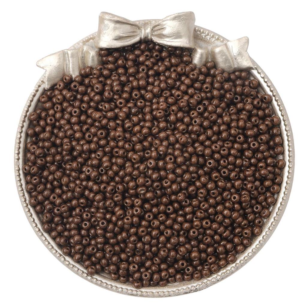 2mm 2000Pcs High Quality Seed Beads Paint Solid Color Glass Beads for Bracelet Necklace DIY Jewelry Accessories Making