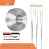 American Standard UL Certified 2468 Transparent Power Cord - Pure Copper LED Neon Light Strip Wire