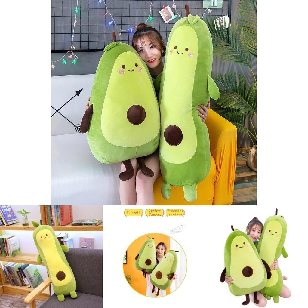 Long Plush Avocado Pillow Perfect Christmas Gift For Girls Boys
