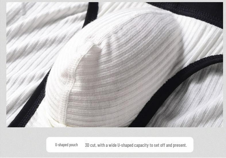GTOPX Men's U-Convex Low-Waist Sports Underwear - European & American Style.
