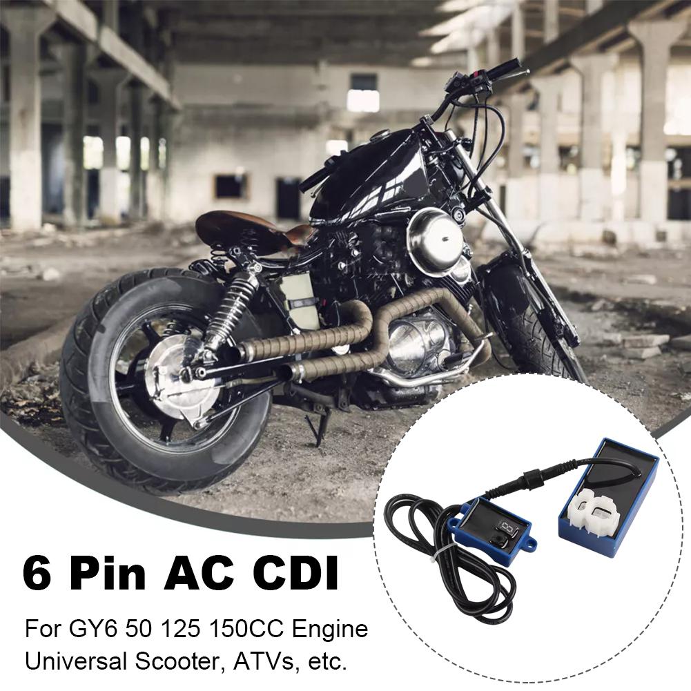 12V 6 Pin AC CDI Box High Performance Racing Digital 150CC ATVs Engine Scooter Universal 125 50 H7U0