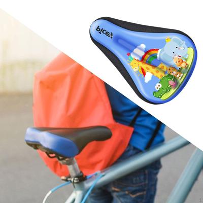 Kinderfietszitkussenhoes, Kinderhoes, Kleine zadelpad, Comfortabel traagschuim antislip