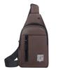 New men's breast bag sports and leisure chest bag Oxford cloth waterproof and wear-resistant trend high-end shoulder small backpack