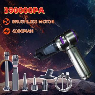 Powerful Car Vacuum Handheld Brushless Motor Auto Parts 6000mAh Large Capacity Battery Powerful Cordless Vacuum Cleaner Home Appliances