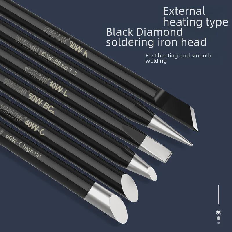 30W/40W/60W External Heating Black Diamond Soldering Iron Tip