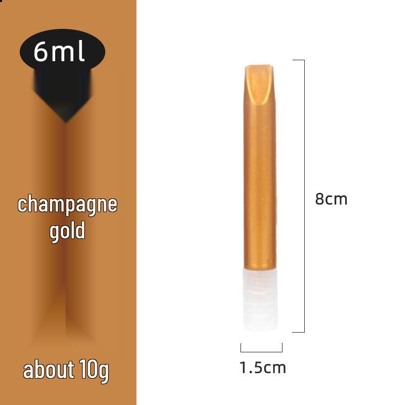 3D Gold Metal Outline Pen: Hand-Painting Glass Pigment (6ml & 10ml) Gold Pigment