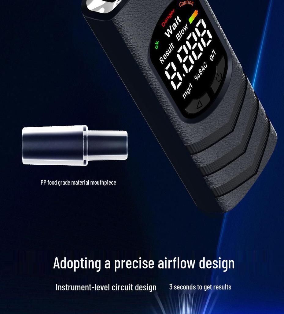 Portable High-Precision Breathalyzer for Home Use