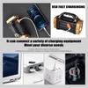 Multi-function Flashlight USB Solar Charging Dual-Purpose Lighting COB Work Light for Hurricane Emergency Hiking Camping