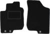 Black Front Floor Mats For: Hyundai I30 I Hatchback, Station Wagon, CW (2007-2012)
