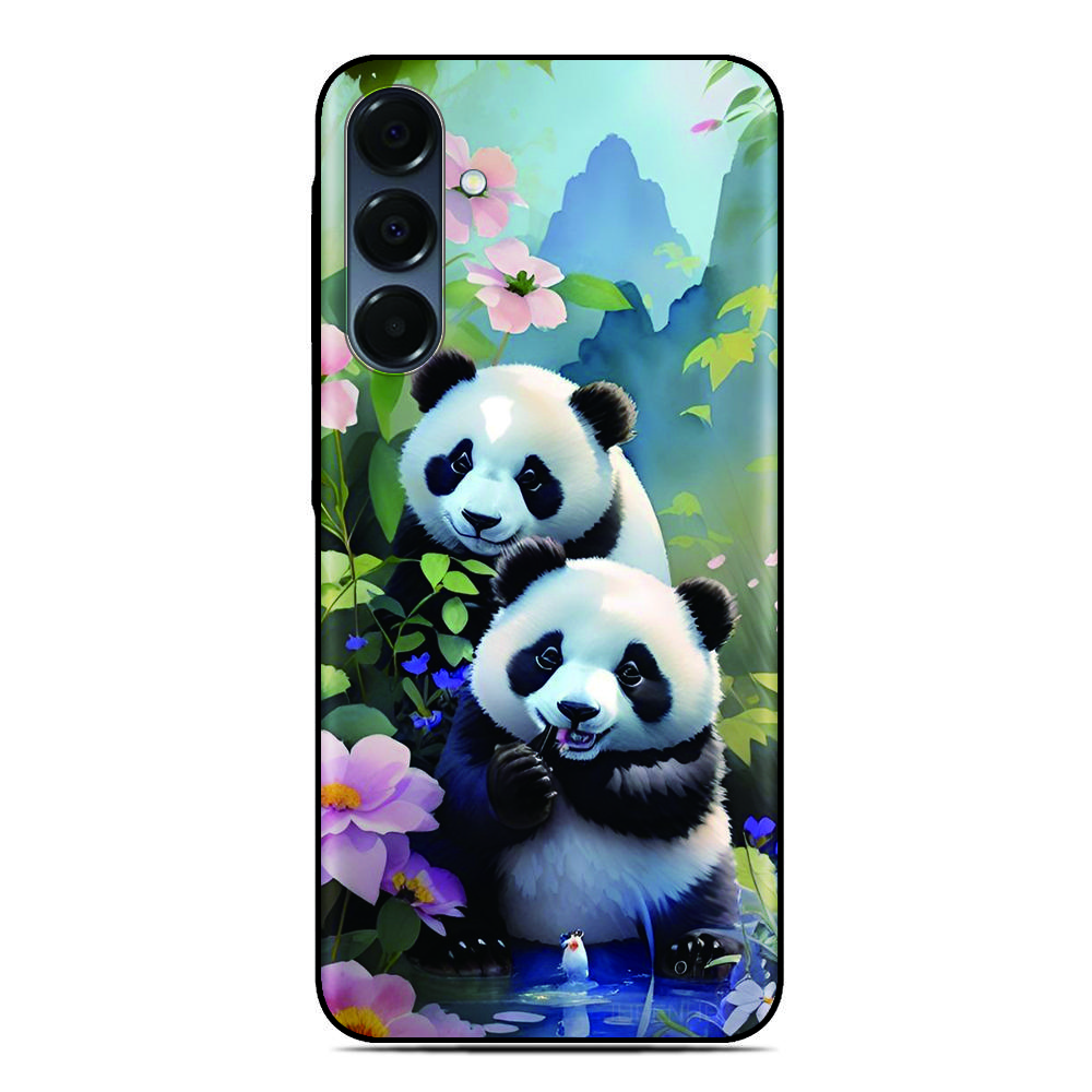 Panda Cute Back Cover for Sony Xperia 10 1 VII VI 5 II III IV V 2023 XZ5 XZ4 XZ3 XZ2 Compact XA1 XA2 TPU Soft Phone Case