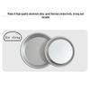 Cross Xin Cheng Anodized Aluminum Pizza Pan, 6-10 Inch, Shallow Round Mold