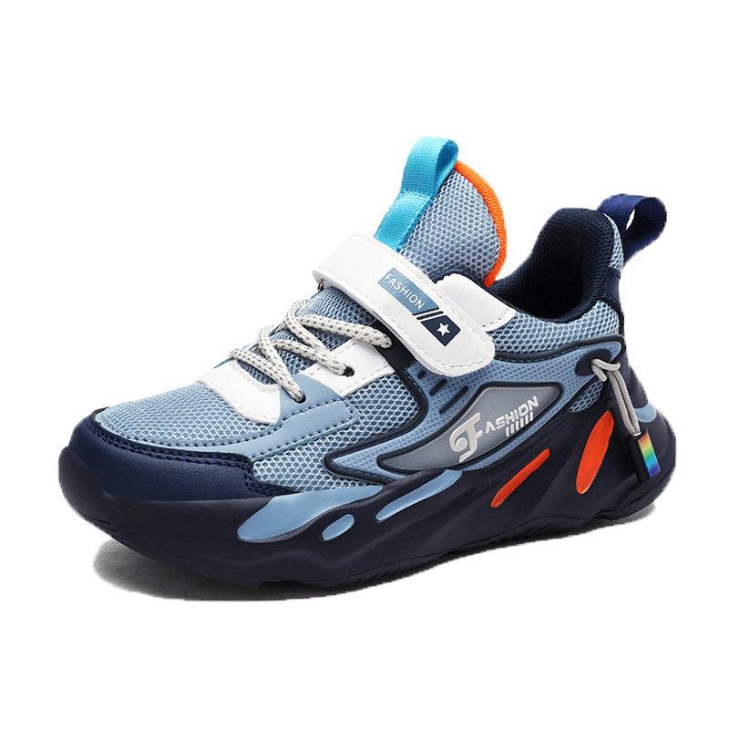 Kinder Sneaker Jungen Mesh Atmungsaktiv Laufschuhe Kinder Flache Freizeitschuhe Große Größe