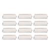 12pcs Hair Heat Insulation Cotton Soft Breathable Portable Hair Heat Foam Pad for Salon Home