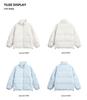Veste matelassée doudoune tendance pour homme à col montant - Coupe ample, coupe-vent, chaude Hiver 2025