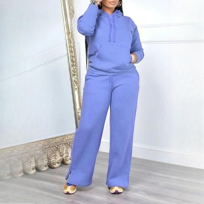 BITCED Herbst/Winter Damen Freizeit-Sweatshirt und Hosen Set