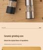 Electric Pepper and Sea Salt Grinder for Seasoning