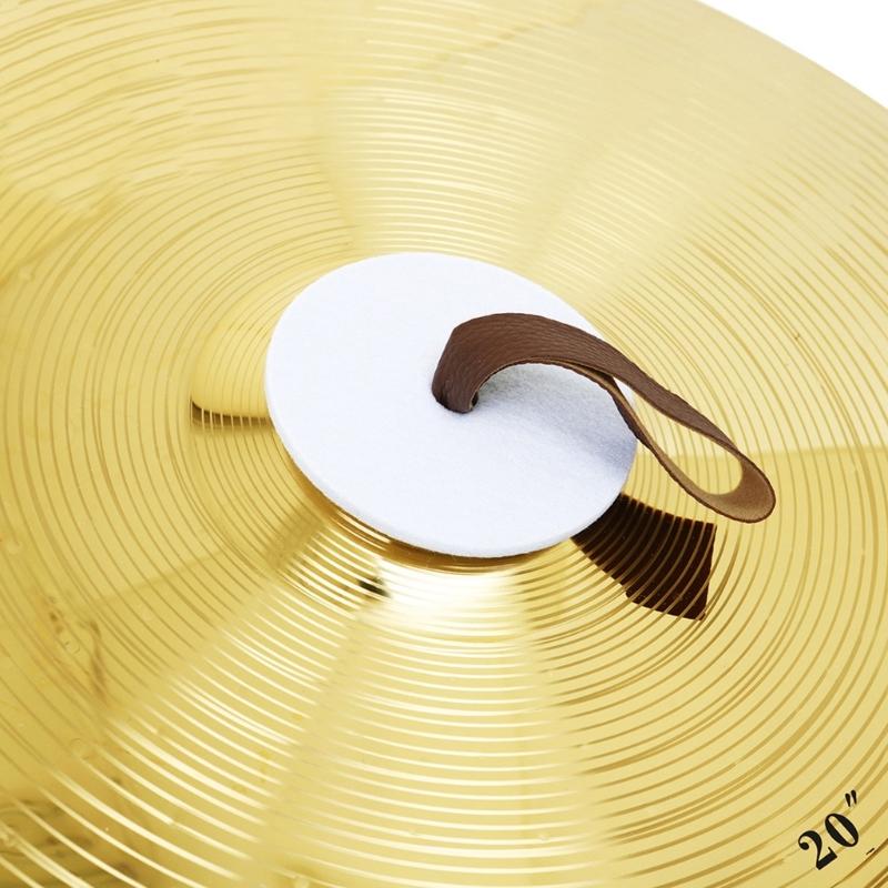 1Pair Crash Cymbal Percussion Instruments Professional Alloy Multiuse Cymbal Brass Band Ensemble Cymbals Enduring
