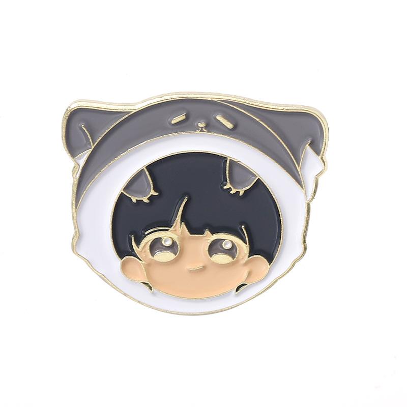 Eyecatching Youth Era Group Pins Metal Alloy Brooches For Ultimate Gear Fan