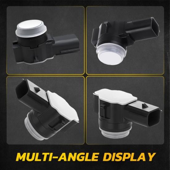4pcs White OEM Quality Parking Assist Sensor for Chevy Silverado GMC Cadillac