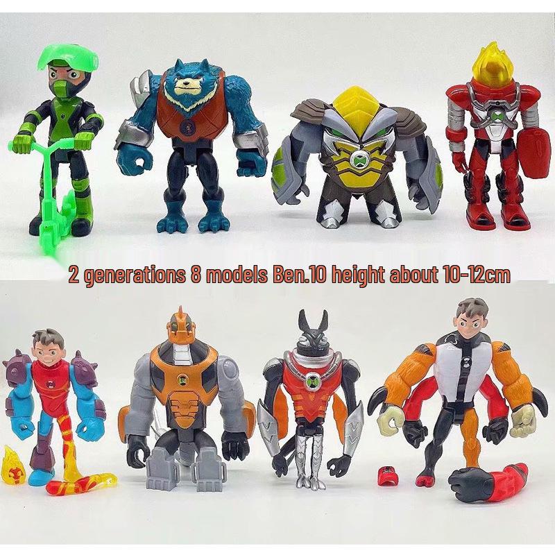 

Набор экшн-фигурок Бен 10 Защитники Земли: Подросток Герой Хакер и Ультра Гигантские Топперы для Торта