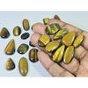 315Cts. Natural Tiger Eye Mix Cabochon Loose Gemstone 23Pcs Lot 14-28 MM C-736