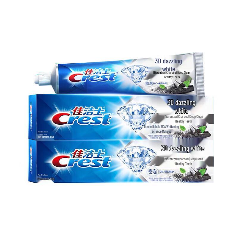 

Crest 3D White Micro-Charcoal Toothpaste