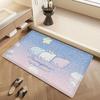 CUTE M-Mamegoma Floor Carpet Nordic Style Home Doormat Bathroom-Toilet Mats Bedroom Hotel Decor Mat