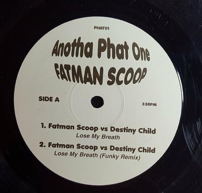 Disque 12 pouces FATMAN SCOOP - Anotha Phat One PHAT01 Pas sur Label 2004 US Rap & Hip-Hop/R&B Occasion